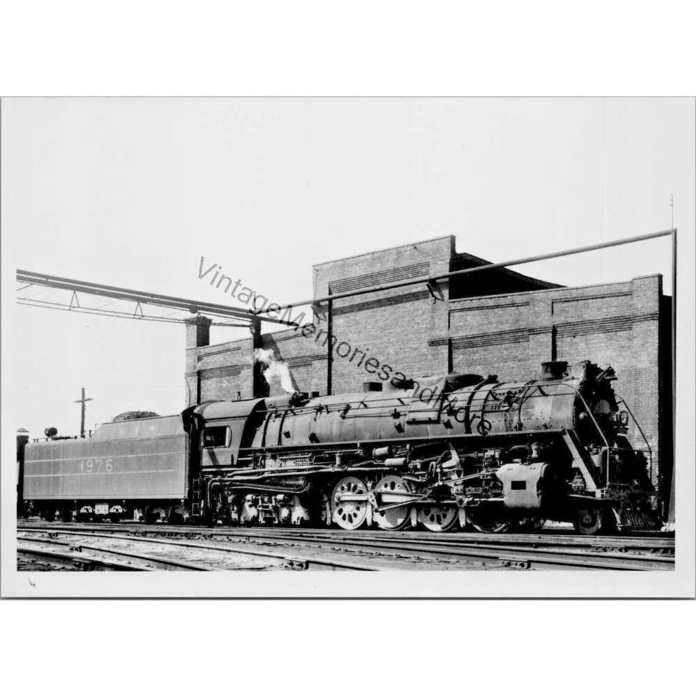 Vtg Louisville & Nashville Railroad 1976 Steam Locomotive 5"X7 Real Photo T2-118